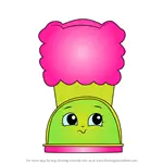 How to Draw Snug Ugg from Shopkins
