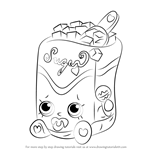 How to Draw Sugar Lump from Shopkins