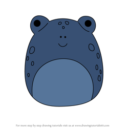 How to Draw Agnolo the Tadpole from Squishmallows