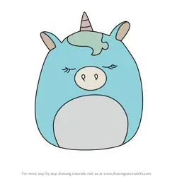 How to Draw Anica the Unicorn from Squishmallows