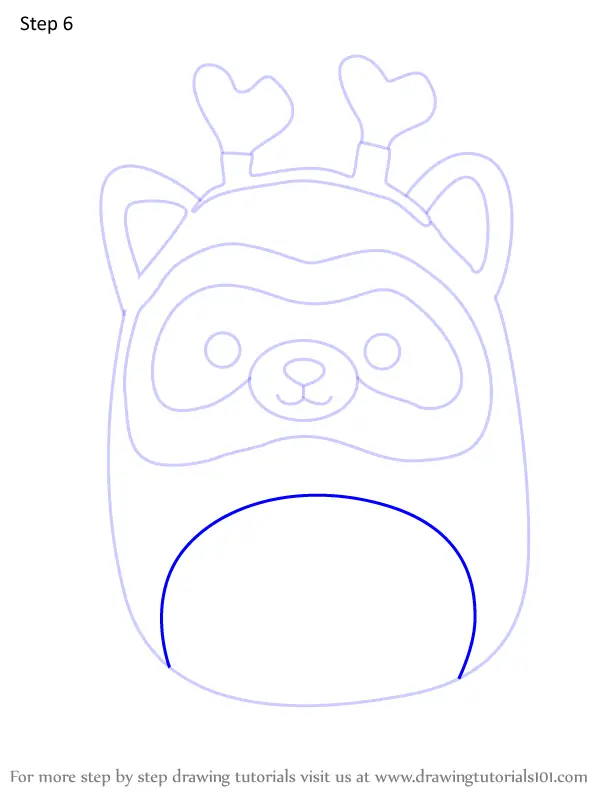 How to Draw Anneli the Ferret from Squishmallows (Squishmallows) Step ...