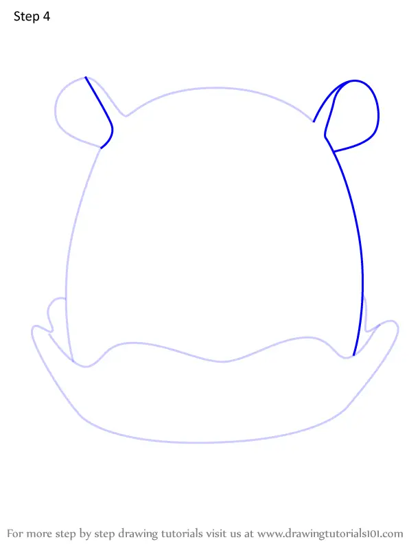 How to Draw Bijan the Dumbo Octopus from Squishmallows (Squishmallows ...