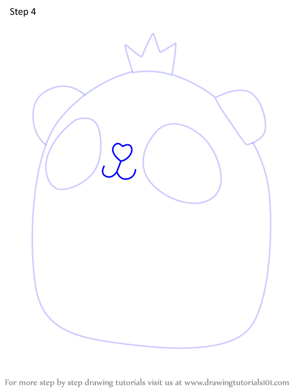 How to Draw Bonnie the Princess Panda from Squishmallows (Squishmallows ...