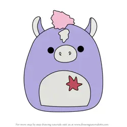How to Draw Chance the Horse from Squishmallows