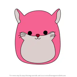 How to Draw Charlice the Chinchilla from Squishmallows