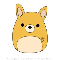 How to Draw Chauncy the Chihuahua from Squishmallows