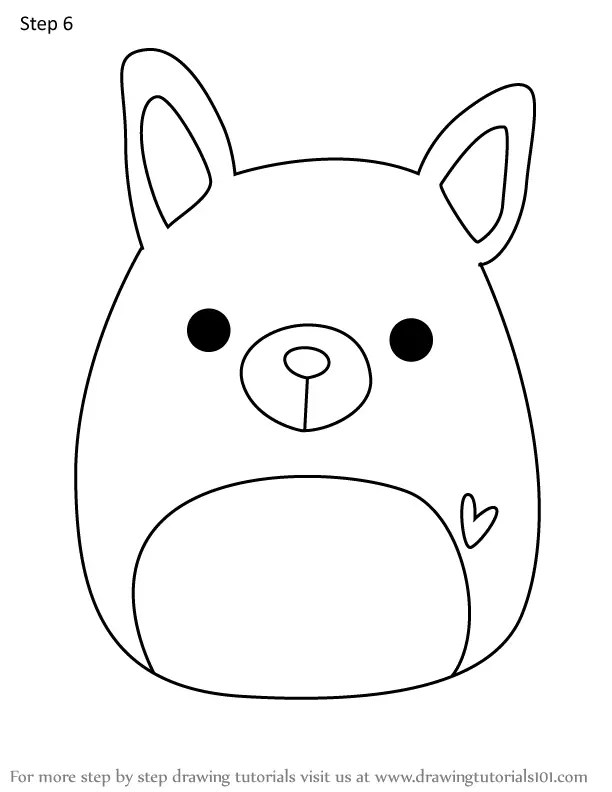 How to Draw Chauncy the Chihuahua from Squishmallows (Squishmallows ...