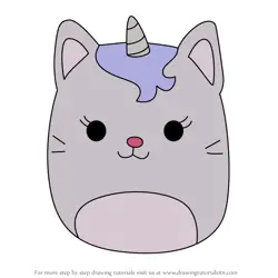 How to Draw Clarice the Caticorn from Squishmallows