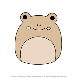 How to Draw DeWitt the Frog from Squishmallows