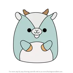 How to Draw Domingo the Goat from Squishmallows