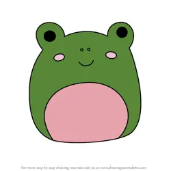 How to Draw Doxl the Frog from Squishmallows