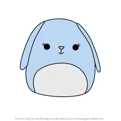 How to Draw Eliana the Bunny from Squishmallows