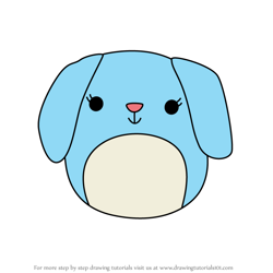 How to Draw Eva the Bunny from Squishmallows