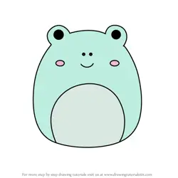 How to Draw Ferdie the Frog from Squishmallows