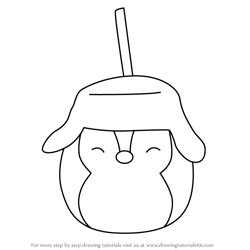 How to Draw Klint the Penguin from Squishmallows