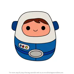 How to Draw Millie the Astronaut from Squishmallows