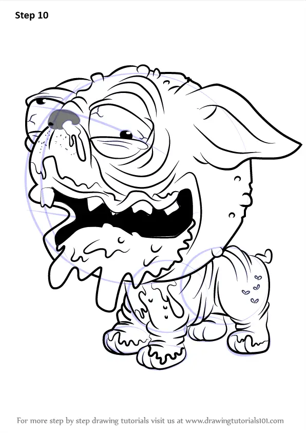 Learn How to Draw Puggly from The Ugglys Pet Shop (The Ugglys Pet Shop