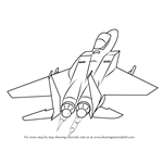 How to Draw a Jet Plane