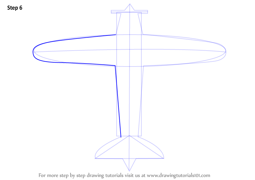 drawing of a airplanes simple