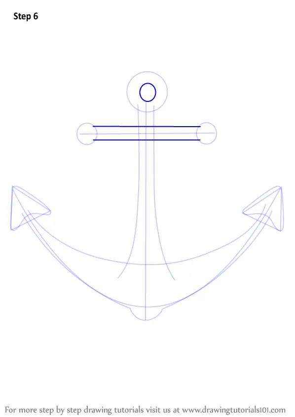 How to Draw a Boat anchor (Boats and Ships) Step by Step ...