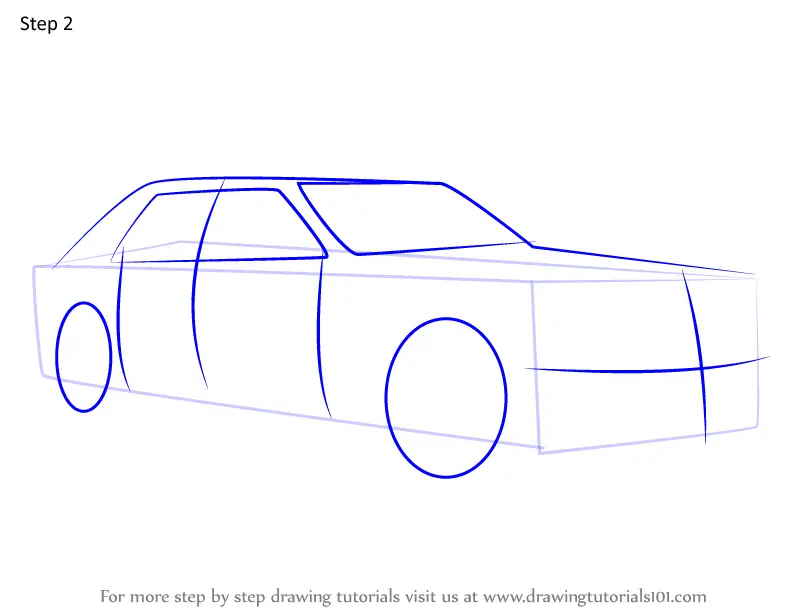 How to Draw 2018 Rolls-Royce Phantom (Cars) Step by Step ...