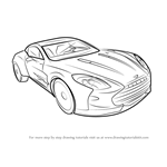 How to Draw Aston Martin One-77