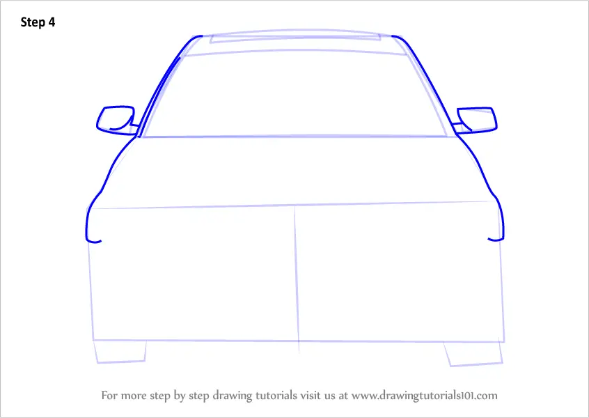 Car Drawing - How To Draw A Car Step By Step