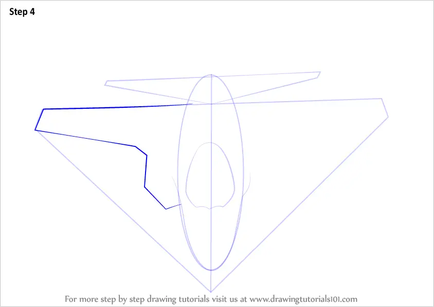 How to Draw Lockheed Martin F-35 Lightning II (Fighter Jets) Step by ...