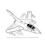 How to Draw Panavia Tornado Aircraft RB199 Jet (Fighter Jets) Step by ...