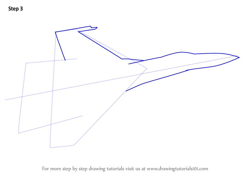 How to Draw Sukhoi SU-35 (Fighter Jets) Step by Step ...