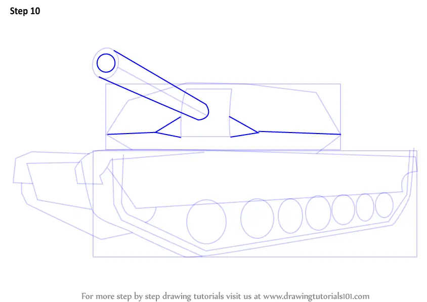 simple tank drawing