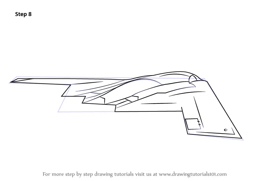 Stealth Bomber Coloring Pages