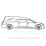 How to Draw a Funeral Hearse