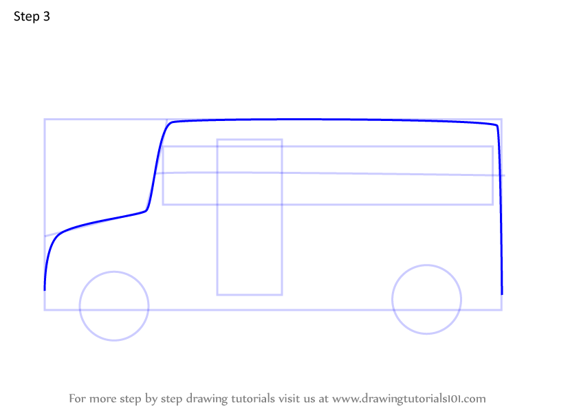 Best Templates: Simple Bus Drawing