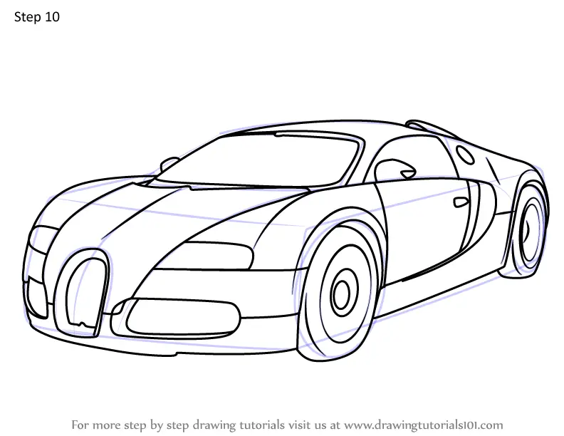 Bugatti Centodieci  Car Body Design