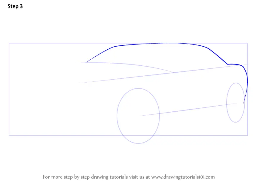 how to draw a chevy camaro step by step