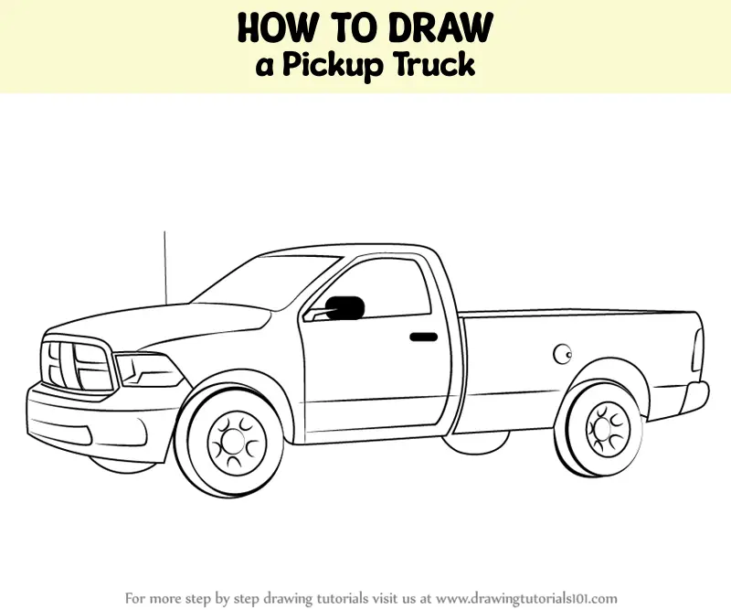 How to draw a FUEL TRUCK easy / drawing oil tanker step by step - YouTube