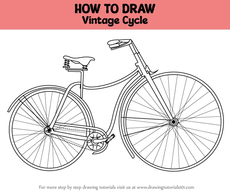 How to Draw a Bicycle Handout | Art Sphere Inc.