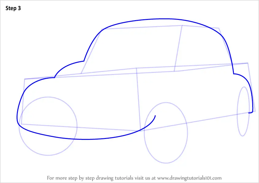 How To Draw Vintage Volkswagen Beetle (Vintage) Step By Step ...