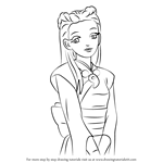 How to Draw Iris from Ace Attorney
