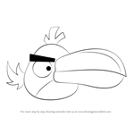 How to Draw Hal from Angry Birds