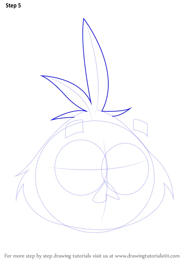 How to Draw Luca from Angry Birds (Angry Birds) Step by Step ...