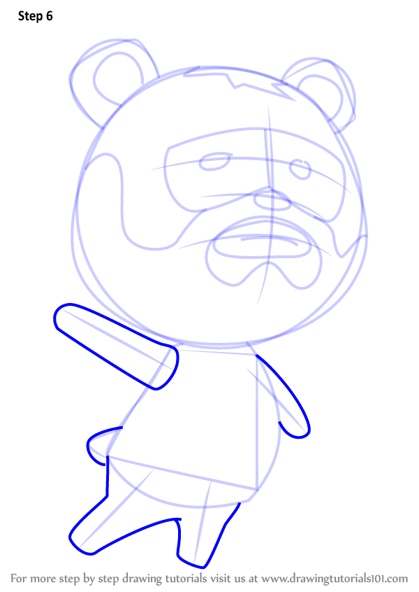 How to Draw Barold from Animal Crossing (Animal Crossing) Step by Step ...