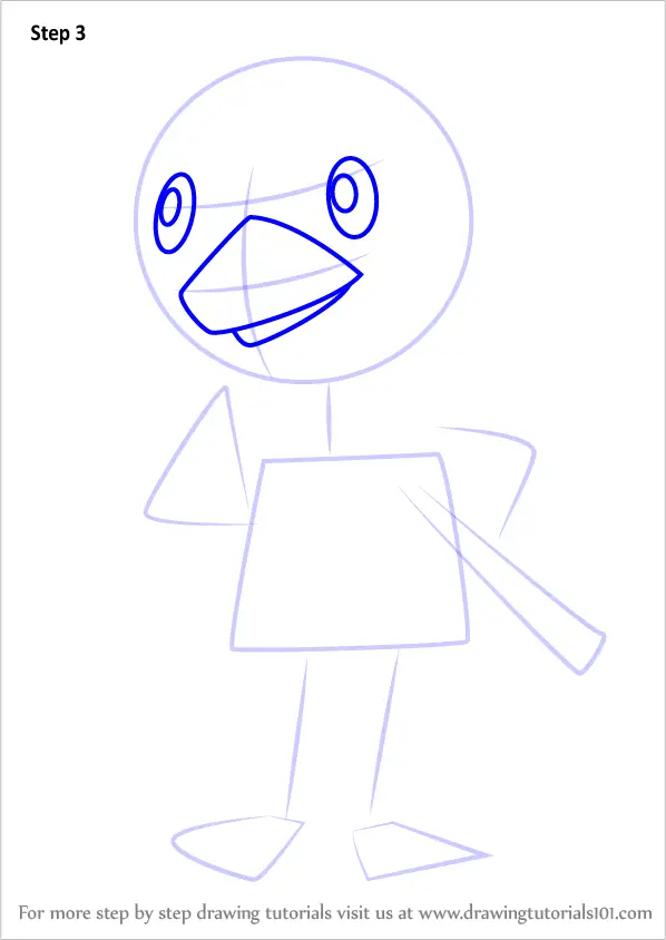 Learn How to Draw Blanche from Animal Crossing (Animal Crossing) Step