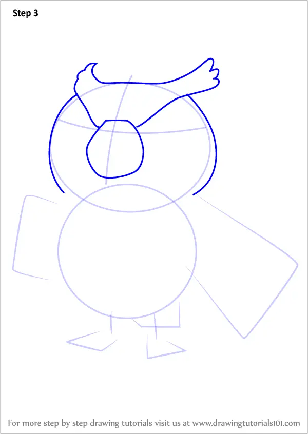 How To Draw Blathers From Animal Crossing (animal Crossing) Step By 