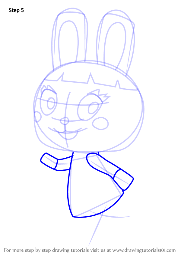 How to Draw Bonbon from Animal Crossing (Animal Crossing) Step by Step ...