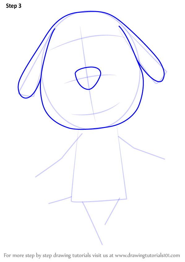 How to Draw Bones from Animal Crossing (Animal Crossing) Step by Step ...