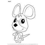 How to Draw Carmen from Animal Crossing