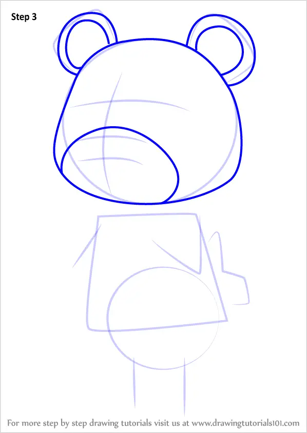 How to Draw Charlise from Animal Crossing (Animal Crossing) Step by ...