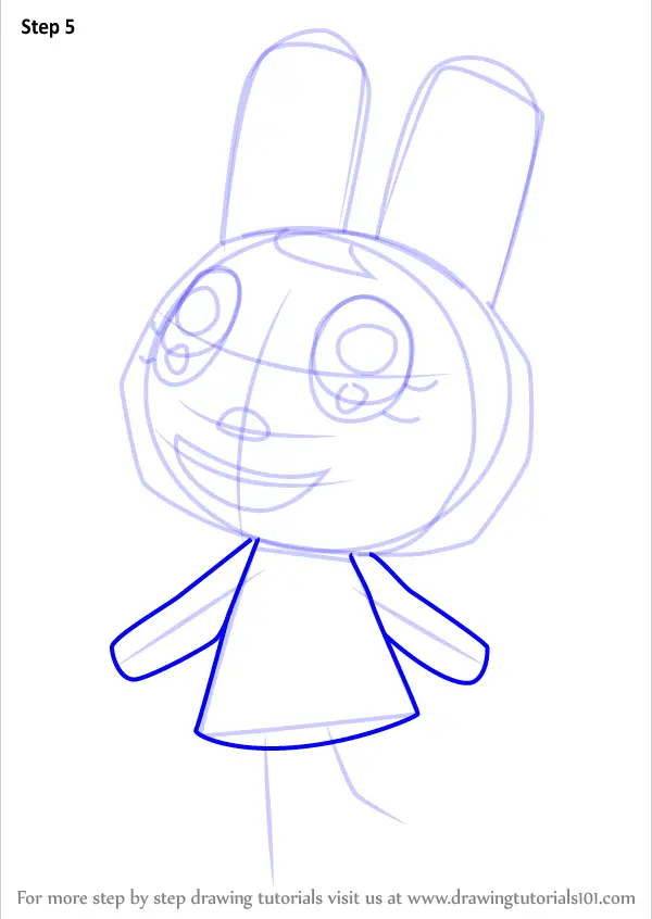 How to Draw Chrissy from Animal Crossing (Animal Crossing) Step by Step ...